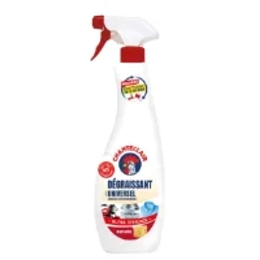 Nettoyant Ménager Spray Dégraissant Universel Ultra Efficace Au Savon De Marseille CHANTECLAIR : le flacon de 600mL à Prix Carrefour