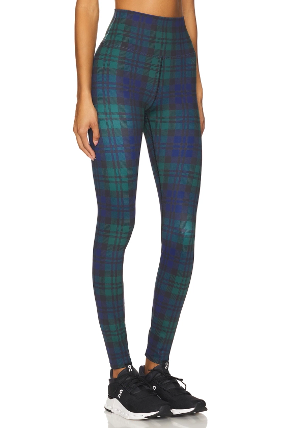 BEACH RIOT Piper Legging in Wintergreen Plaid | REVOLVE