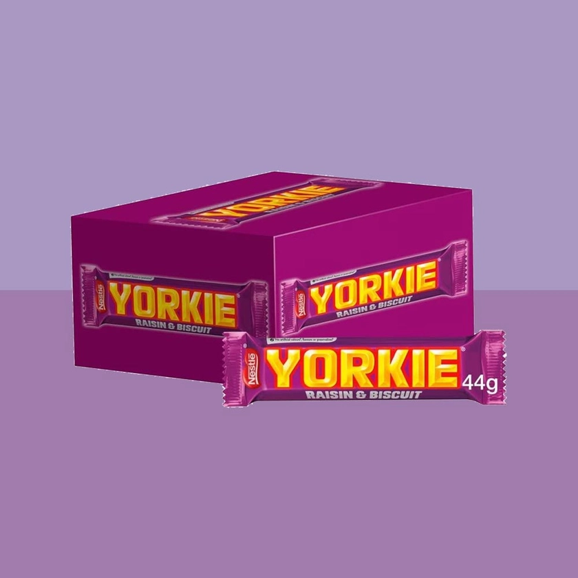 Box of 24 - Yorkie Raisin & Biscuit Bar