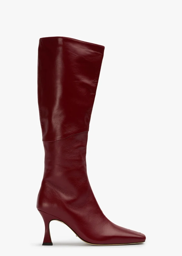 Fantasy Bordeaux Nappa Calf Boots | Boots | Tony Bianco USA