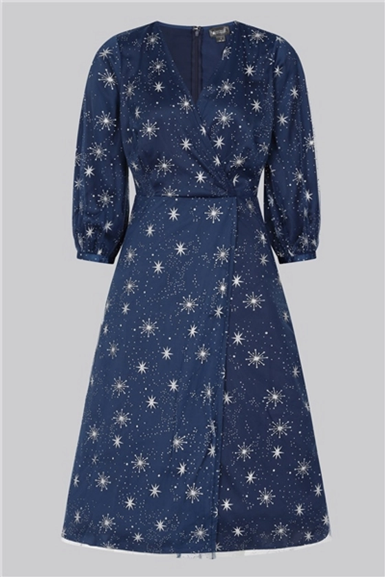 Pixie Star Dress - UK 6; Silver
