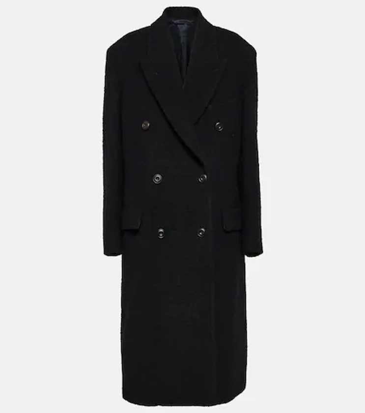 Wool-blend coat in black - Acne Studios | Mytheresa