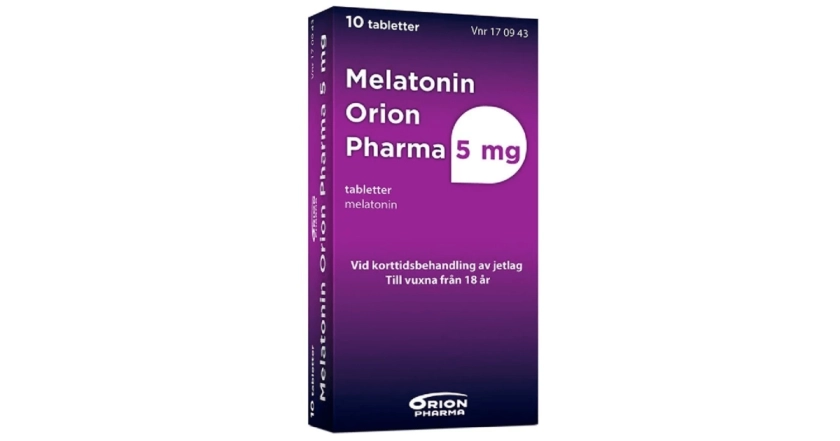 Melatonin Orion Pharma 5 mg 10 tablett(er) Tablett