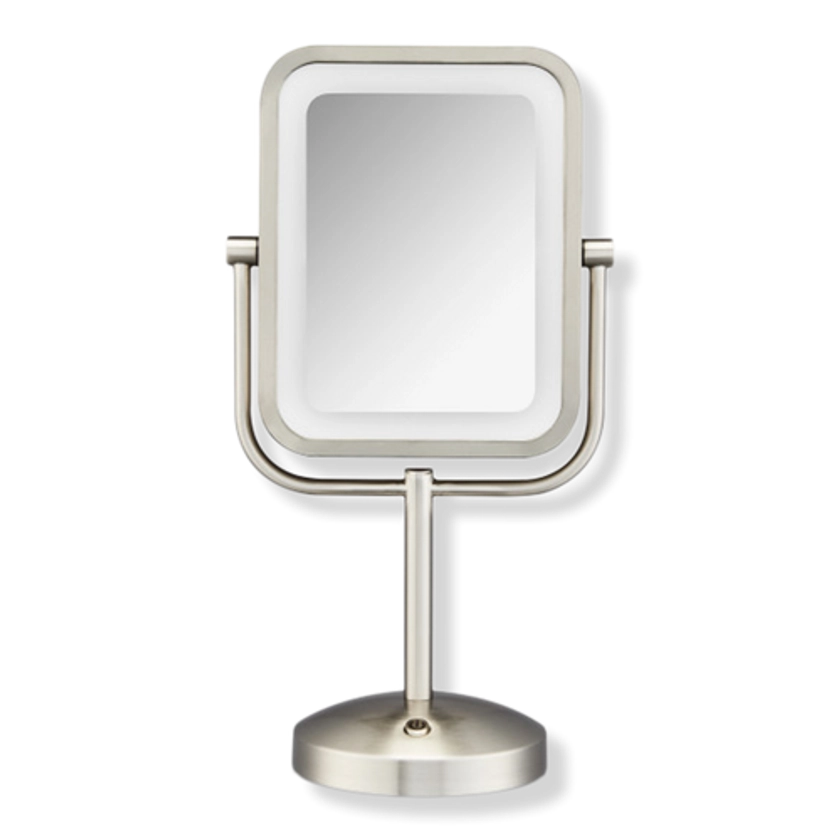 Reflections Oblong Double-Sided 1x/8x Magnification Mirror