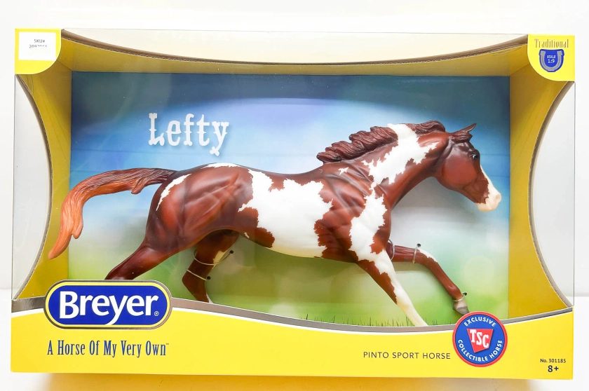 Breyer Cigar ~ Lefty, Pinto Sport Horse - TSC SR 2023