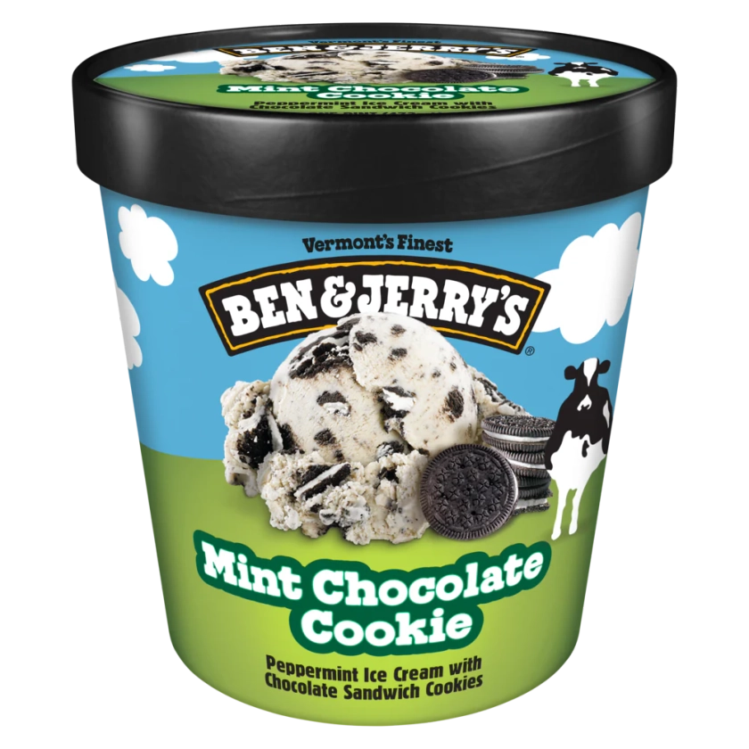 Mint Chocolate Cookie Ice Cream 16 oz