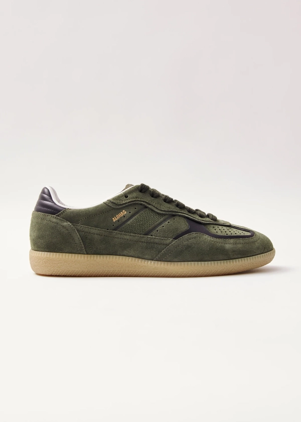 Tb.490 - Baskets en Daim Kaki | ALOHAS