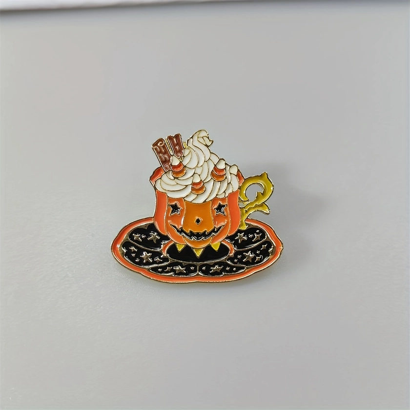 Anime Cartoon Halloween Pumpkin * Brooch For Men, Backpack Clothing Jewelry Accessories