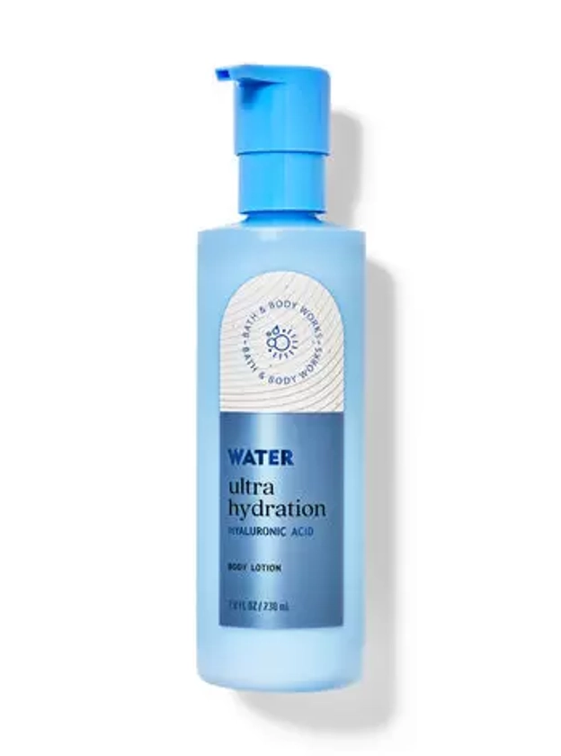 Water Ultra Hydration With Hyaluronic Acid

Body Lotion