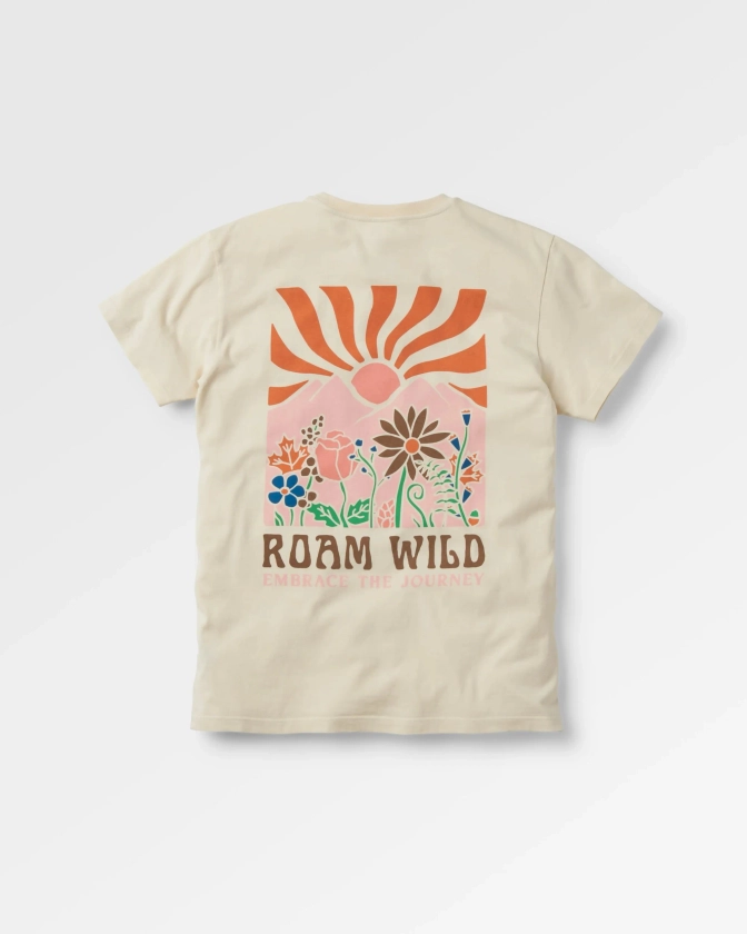T-shirt Recyclé Roam Wild Bouleau - Passenger