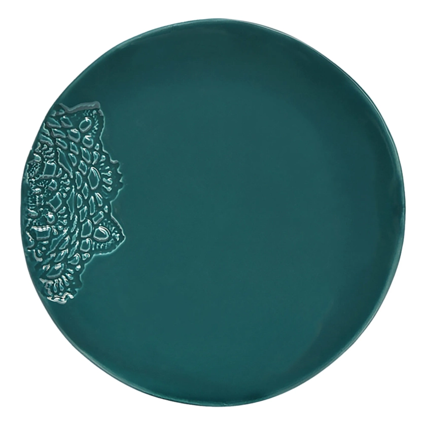 Maison Vessel - Blanca Crochet Lace Plates - Set of 2 - Jade | Smallable