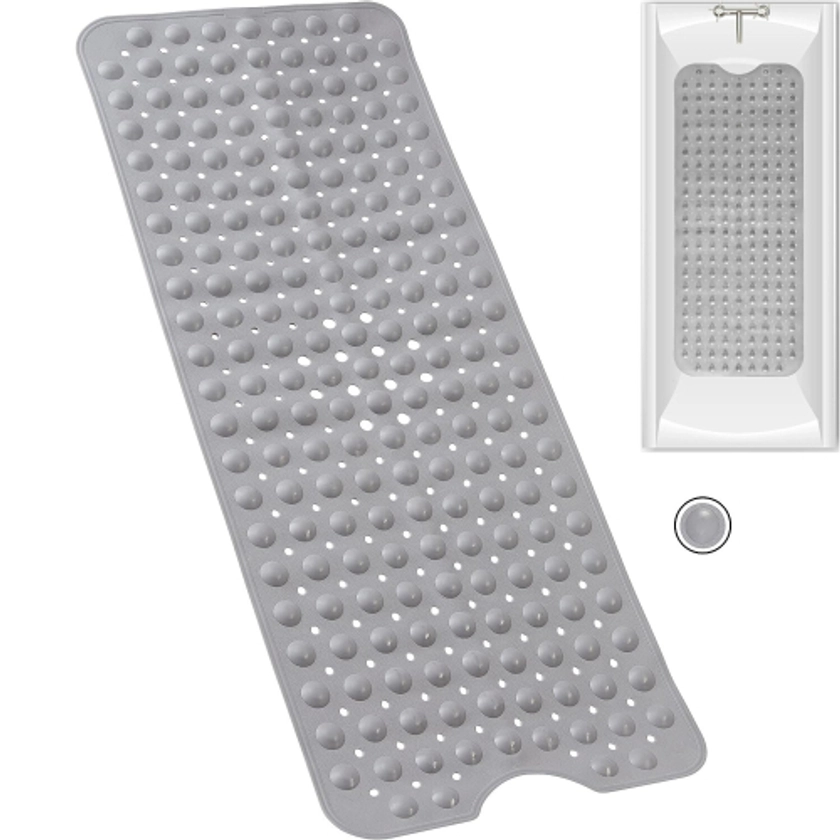 Extra Long Bath Mat Shower Mat Mildew Resistant Non-slip Bathtub Mat on OnBuy