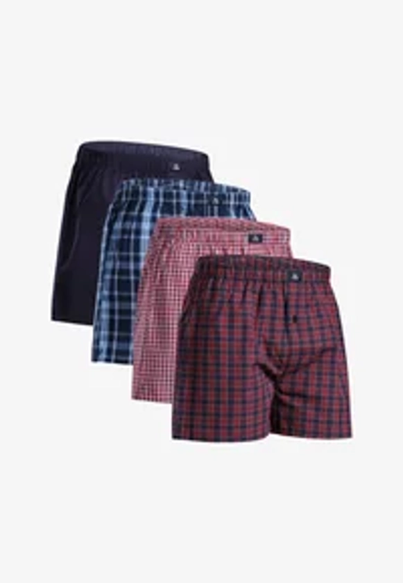 Danish Endurance 4 PACK CASUAL - Caleçon - multicolor/blue/red/rouge - ZALANDO.FR