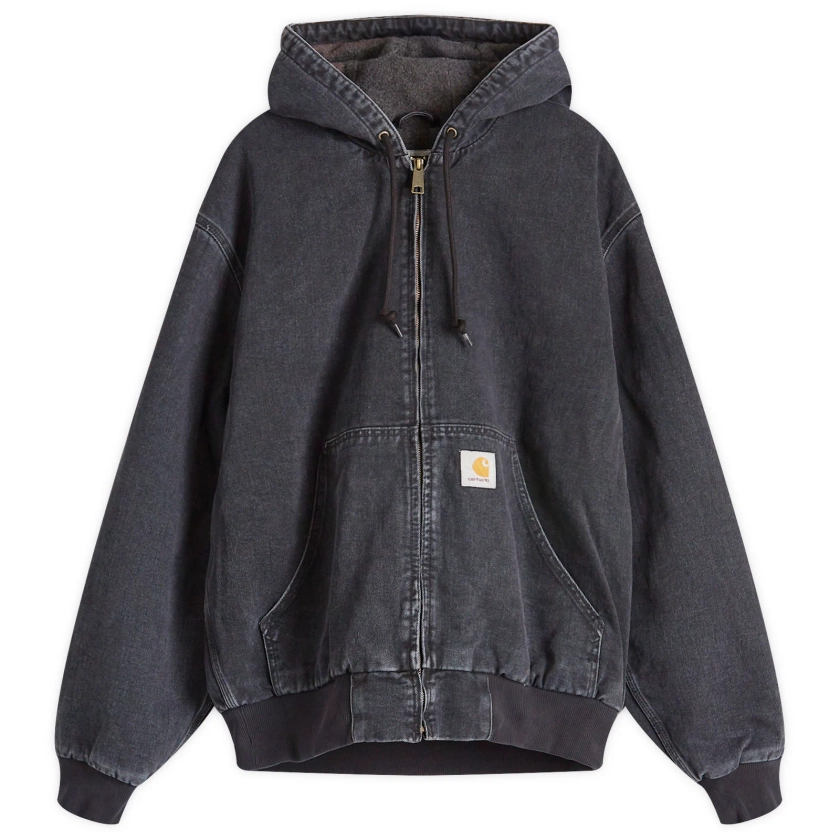 Carhartt WIP Denim OG Active Jacket Black Stone Washed | END. (GB)