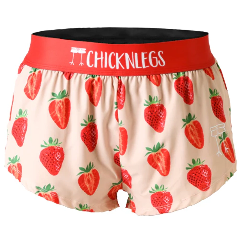 Women's Strawberry Szn 1.5" Split Shorts