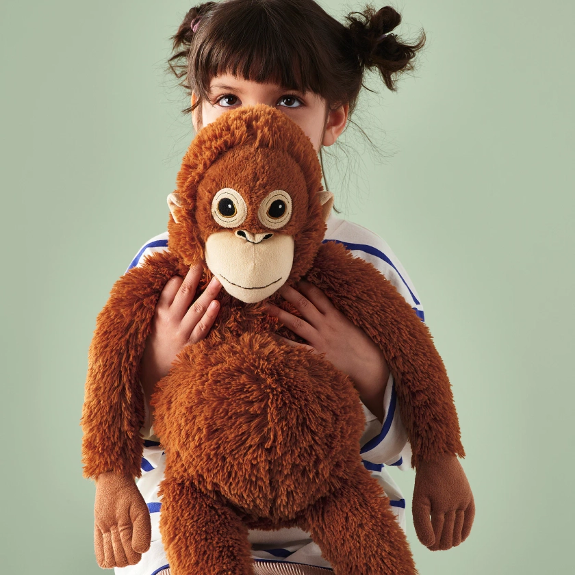 DJUNGELSKOG Soft toy - orangutan