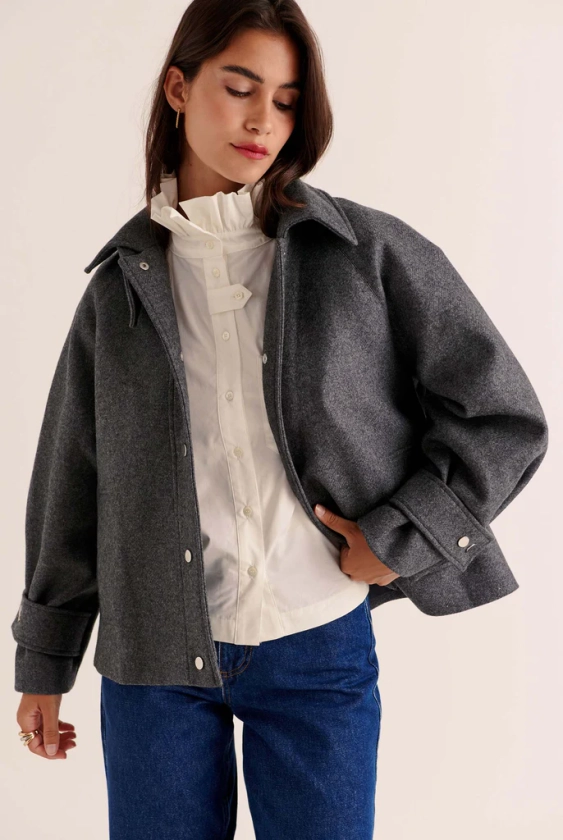 Manteau Beauny gris anthracite