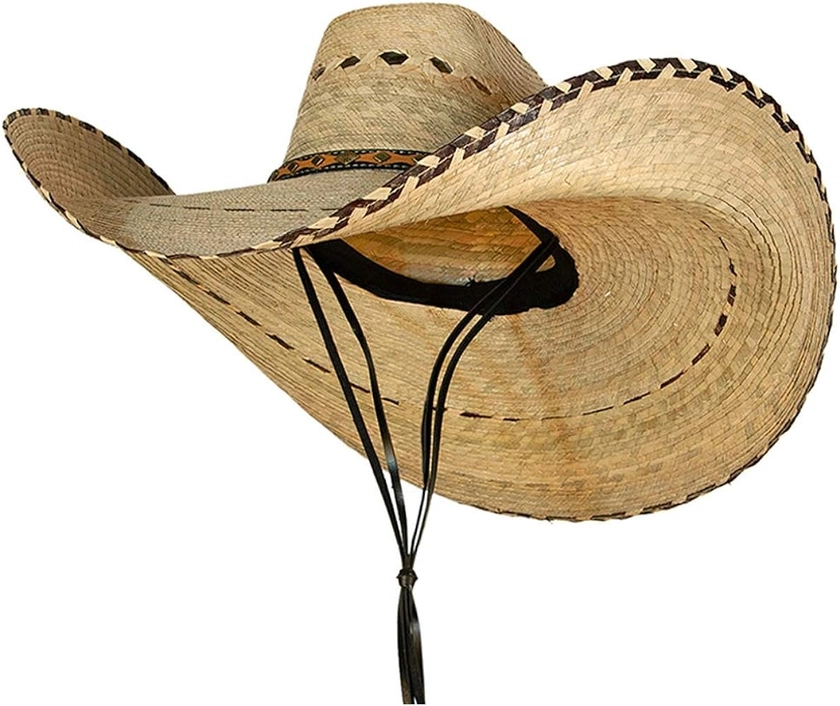 Oversized Cowboy Wide Brim Straw Hat