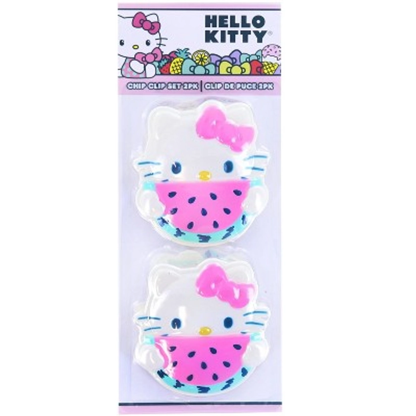 Seven20 Hello Kitty with Watermelon 2 Piece Chip Clip Set