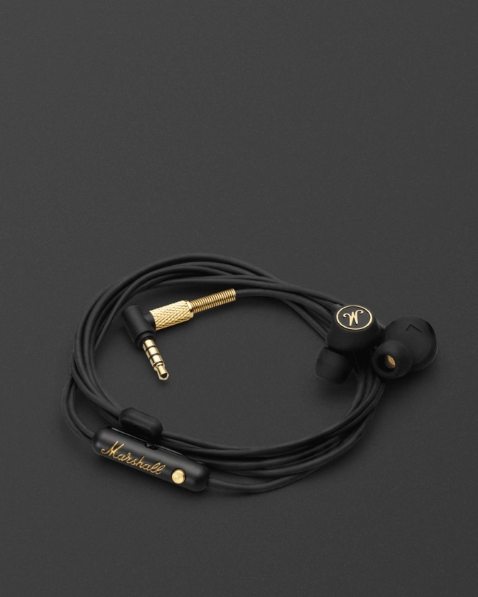 Mode EQ wired in-ear earbuds with microphone and remote | Marshall.com