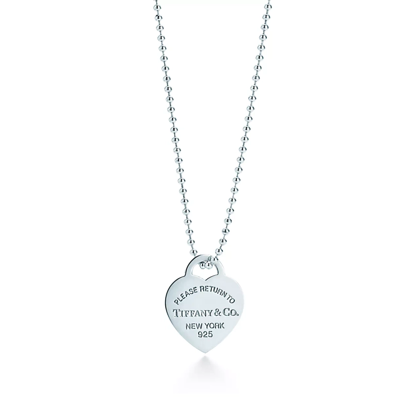 Return to Tiffany™ Pendentif Plaque Cœur