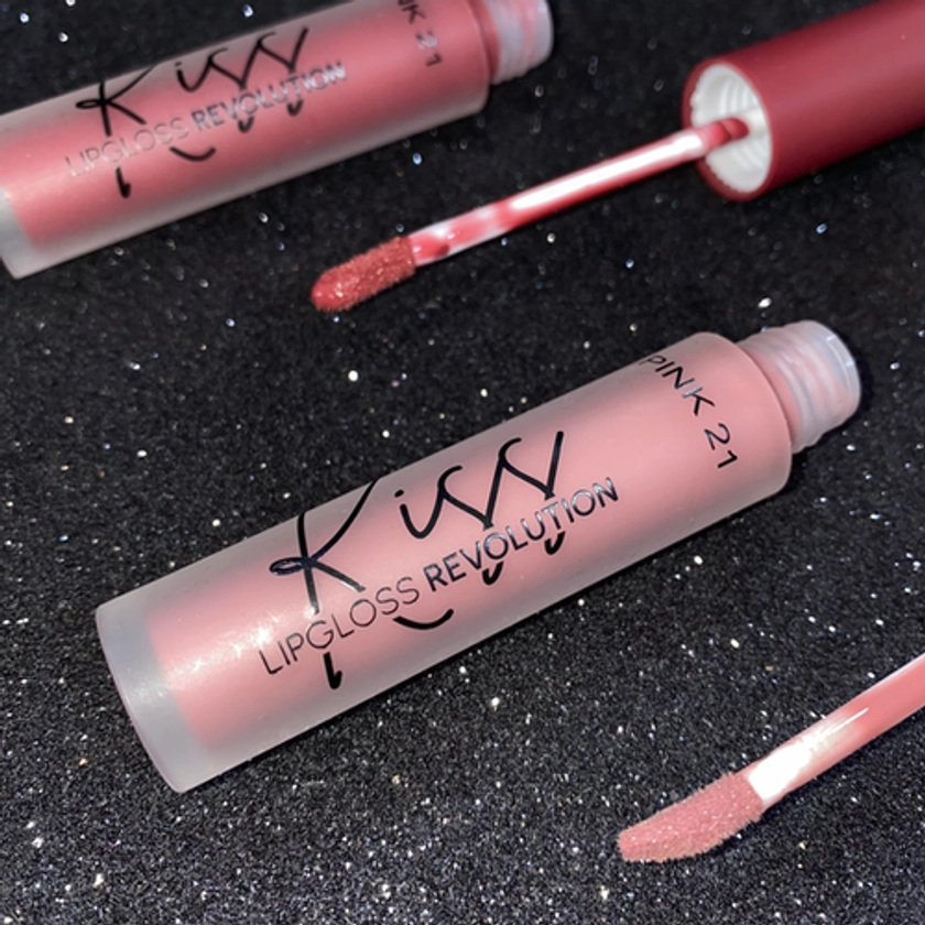 Kiss Lipgloss  | PINK21 MAKE UP | ARG