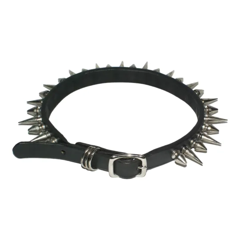 Leather choker4