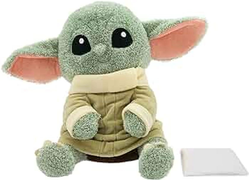 Disney Store Official Star Wars 13-Inch Weighted Grogu Plush - The Mandalorian Series - 'The Child' Design - Sensory Companion for Fans & Kids - Unique Galaxy Gift