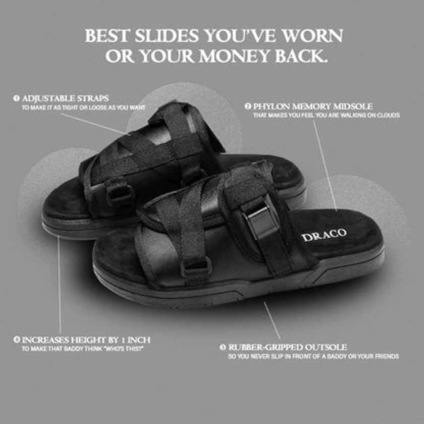 Original DracoSlides - Comfortable Luxurious Slides For Men & Women