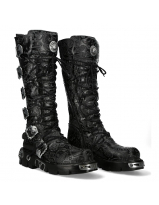 HIGH BOOT METALLIC M-272-CZ19