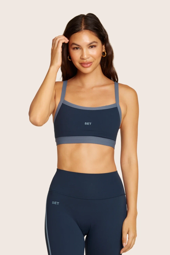 SPORTBODY® SCOOP BRA - HARBOR