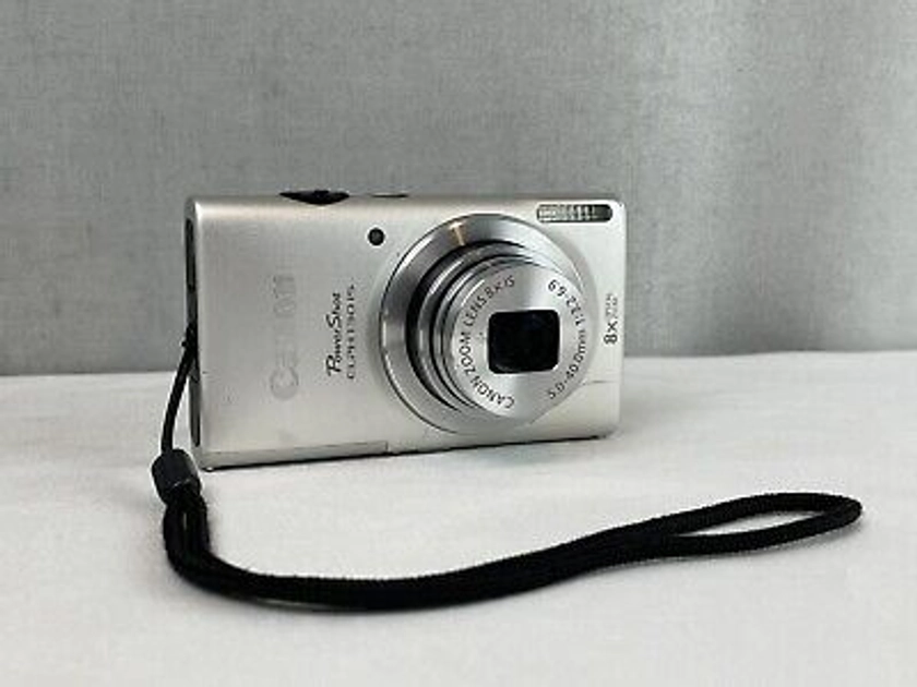 Canon PowerShot ELPH 130 IS Digital Camera - Gray 8x optical zoom | eBay