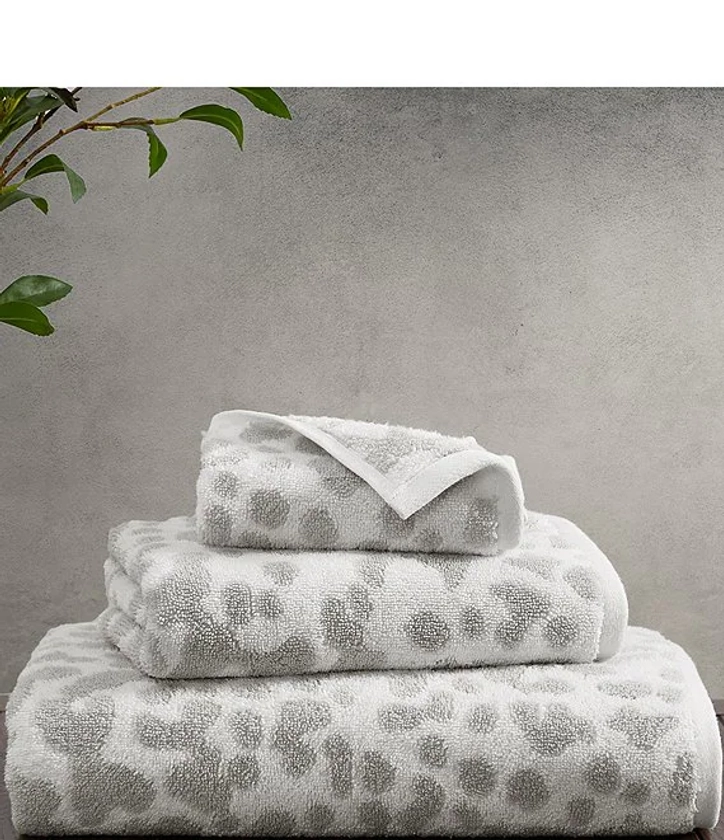 Bamboo Bliss by RHH Sphynx Animal Printed Bath Towels | Dillard's