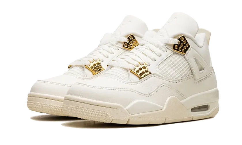 Air Jordan 4 Sail Metallic Gold