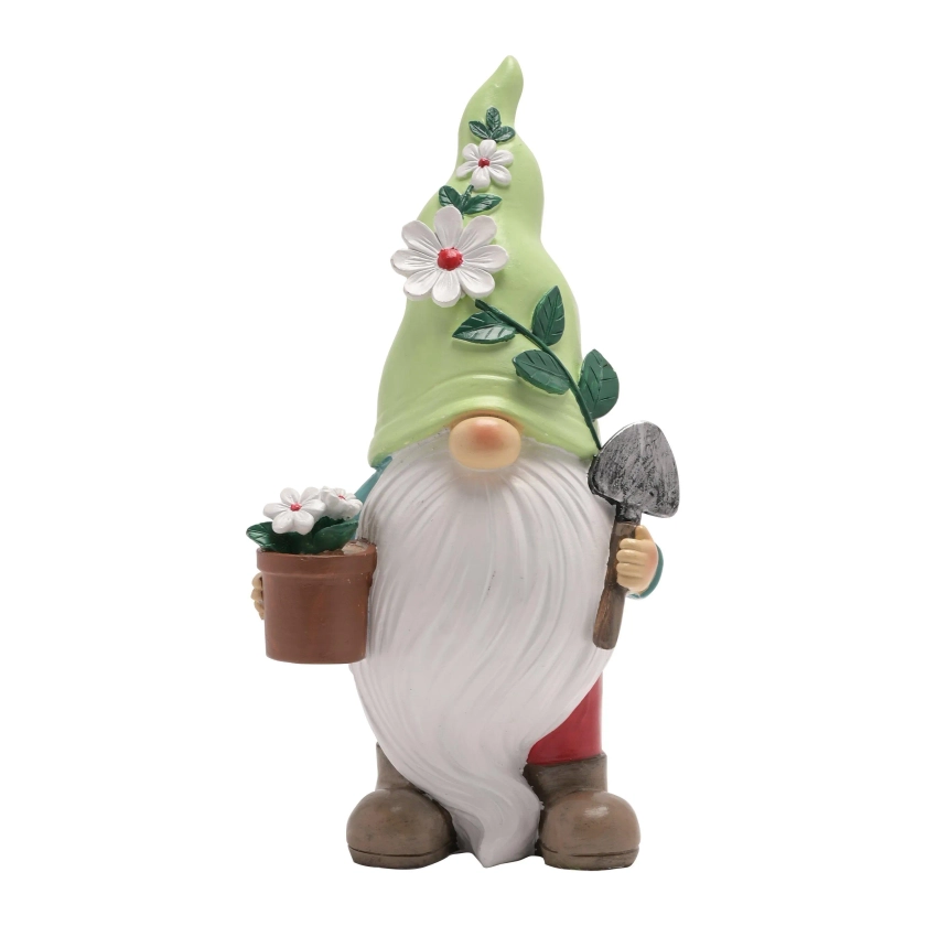 Garden Decor | Country Living Flower Gonk with Pot Figurine | Country Living