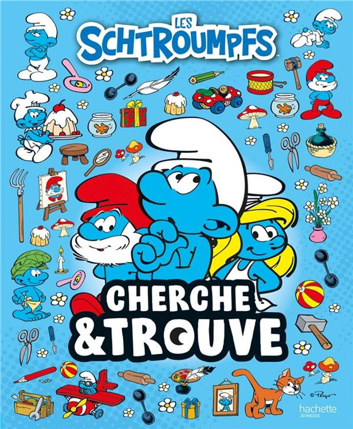 Cherche et trouve : les Schtroumpfs