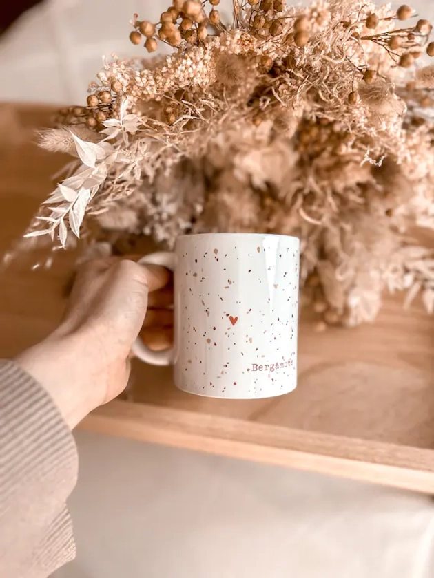 MUG personnalisé effet « grès »