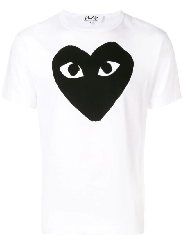 Comme Des Garçons Play t-shirt à Logo Imprimé - Farfetch