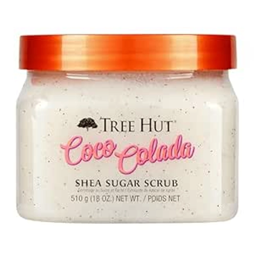 Amazon.com : Tree Hut Shea Sugar Scrub Coco Colada, 18 oz, Ultra Hydrating and Exfoliating Scrub for Nourishing Essential Body Care : Beauty & Personal Care