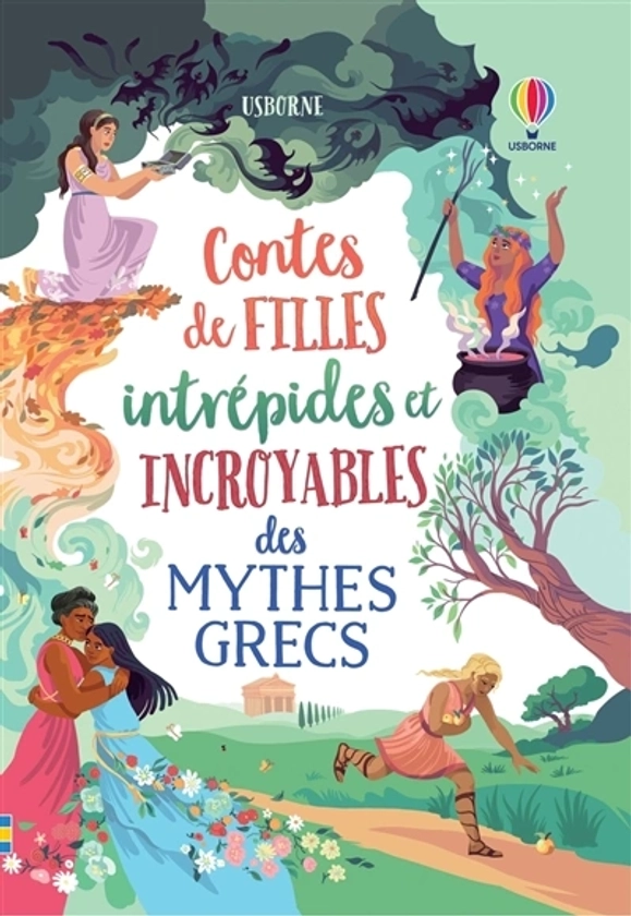 Contes de filles intrépides et incroyables des mythes grecs - achat livres