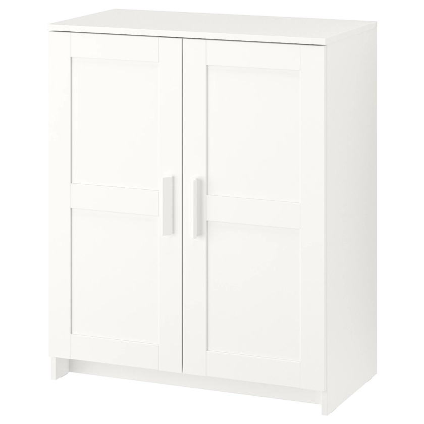 BRIMNES Armoire avec portes, blanc, 78x95 cm - IKEA