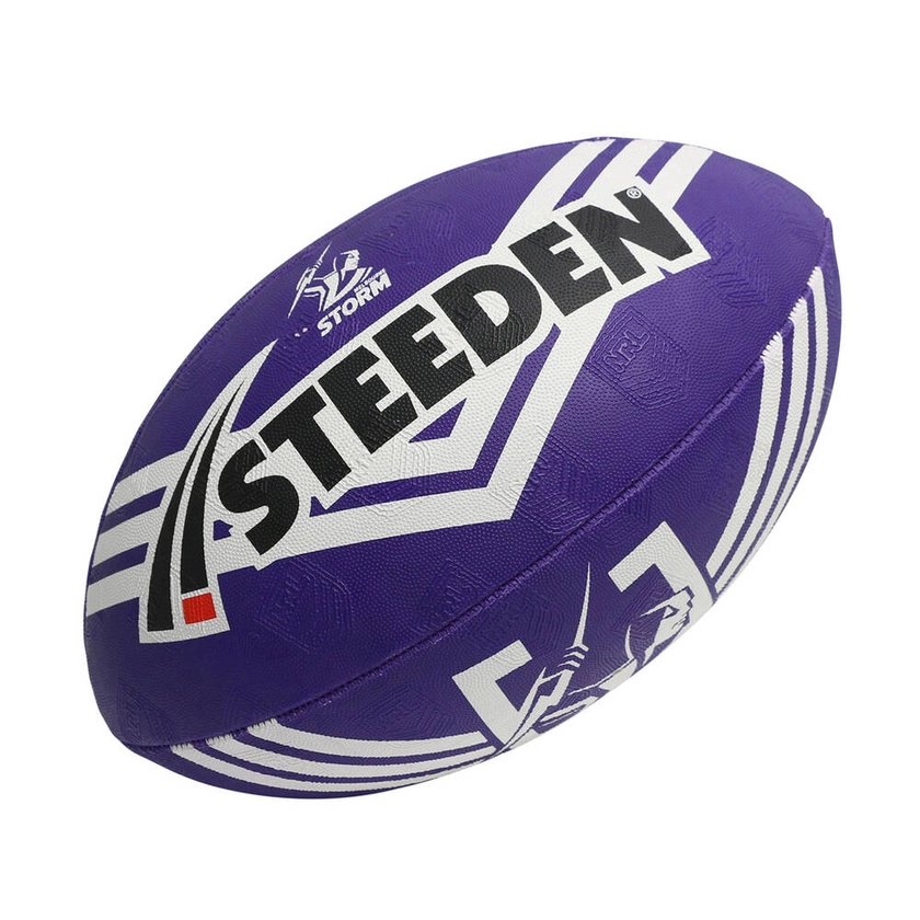 Steeden NRL Melbourne Storm Supporter Ball 11-inch