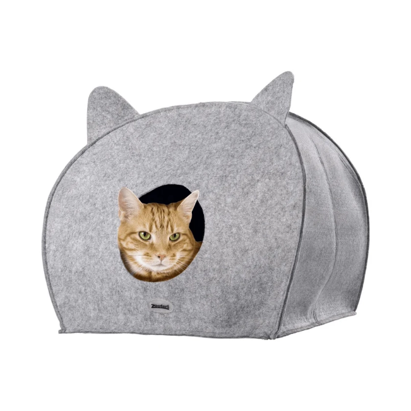 ZOOFARI CAT CAVE BED W51 X H46 X D41CM