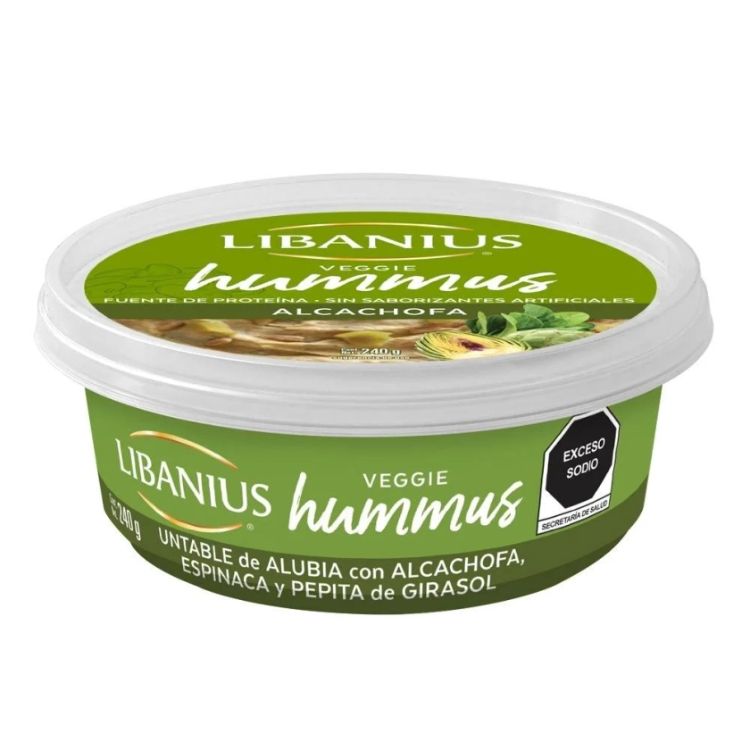 Hummus Libanius alcachofa 240 g