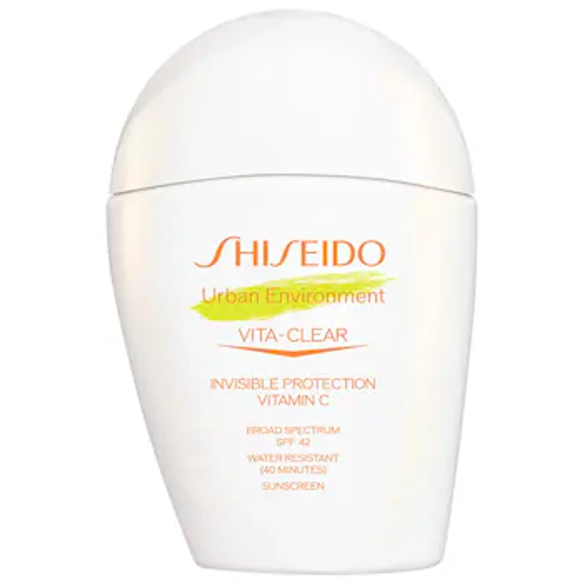 Urban Environment Vita-Clear SPF 42 Face Sunscreen with Vitamin C - Shiseido | Sephora