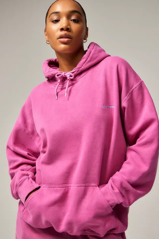 iets frans... Pink Hoodie