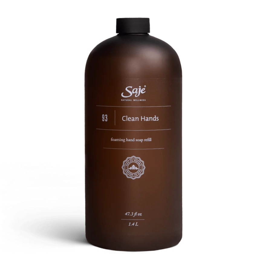 Clean Hands Foaming Hand Soap Refill - Saje Natural Wellness