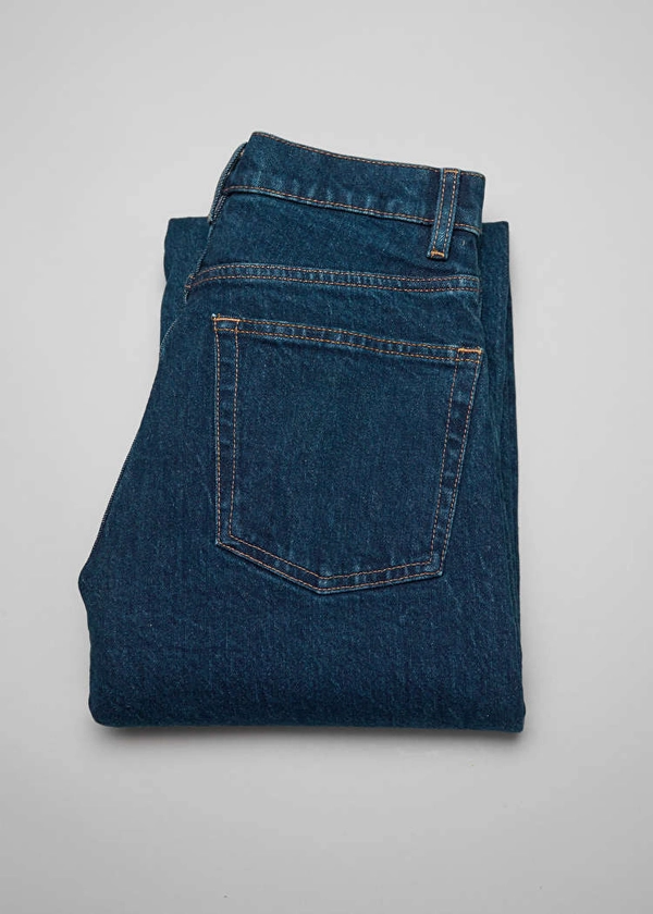 Jean court large - Bleu moyen - Jeans - & Other Stories FR