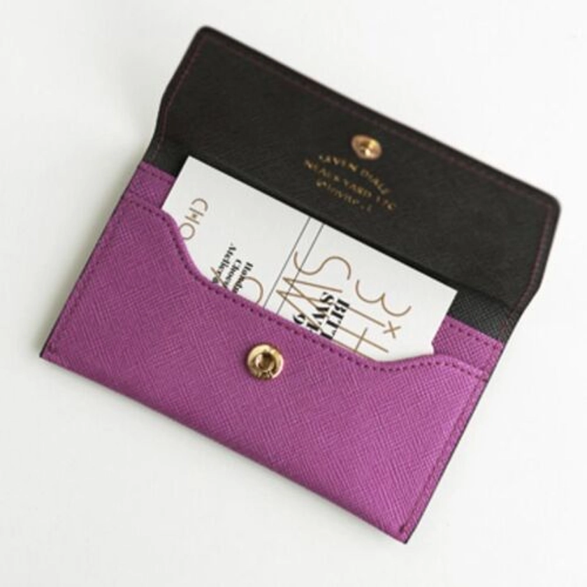 Colorful Business Card Case