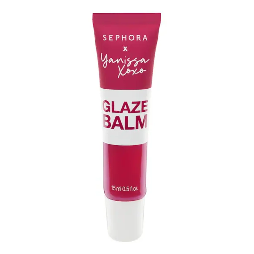 SEPHORA COLLECTION | GLAZE BALM x Yanissaxoxo - Baume à lèvres teinté brillance glossy